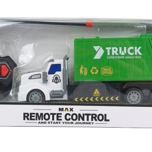 کامیون زباله کنترلی MAX مدل Super Power Garbage Truck با ریموت 27MHz