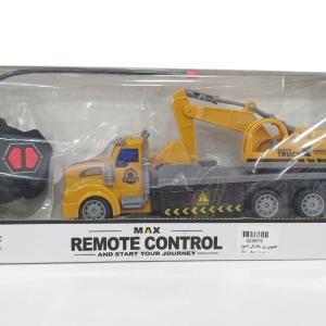 کامیون بیل مکانیکی کنترلی MAX مدل Remote Control فرکانس 27MHz