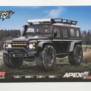 ماشین کنترلی آفرود HB Toys Racing Rally APEX 4WD مشکی با مقیاس 1:10 و کنترل 2.4G